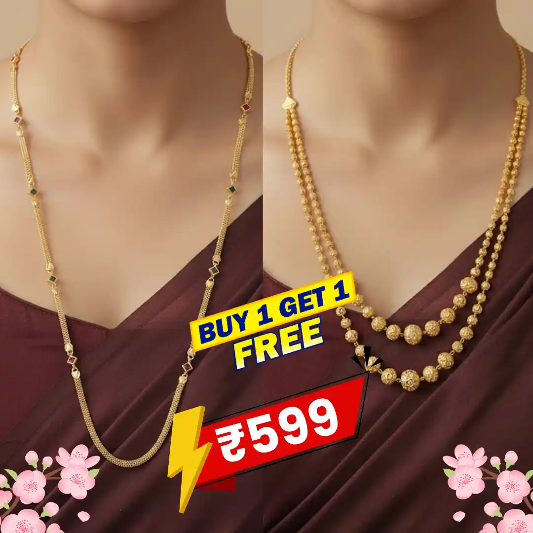 Pack of 2 | Golden 2 Layer and Kempu work Chain .png